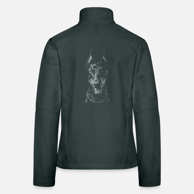 Dobermann Frauen Softshelljacke