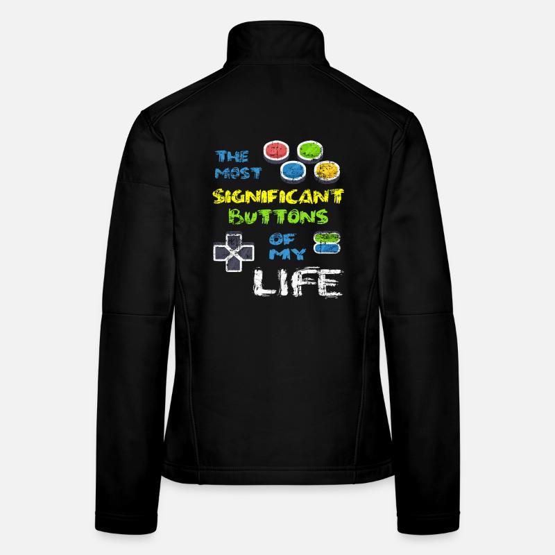 Video Game VideoGame Play Hobby Gift Women's Softshell Jacket