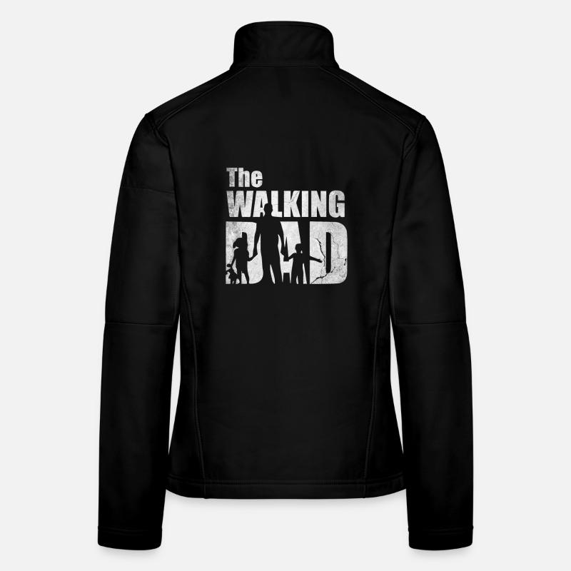 Vatertag The Walking Dad Frauen Softshelljacke