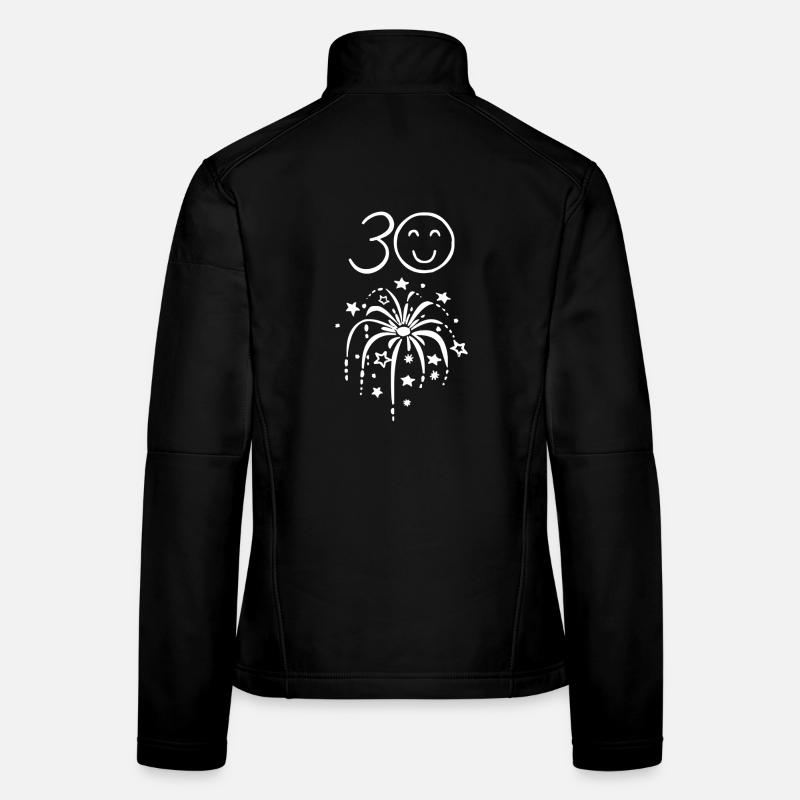 30. Geburtstag Frauen Softshelljacke