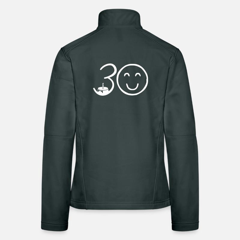 30th Birthday Women's Softshell Jacket