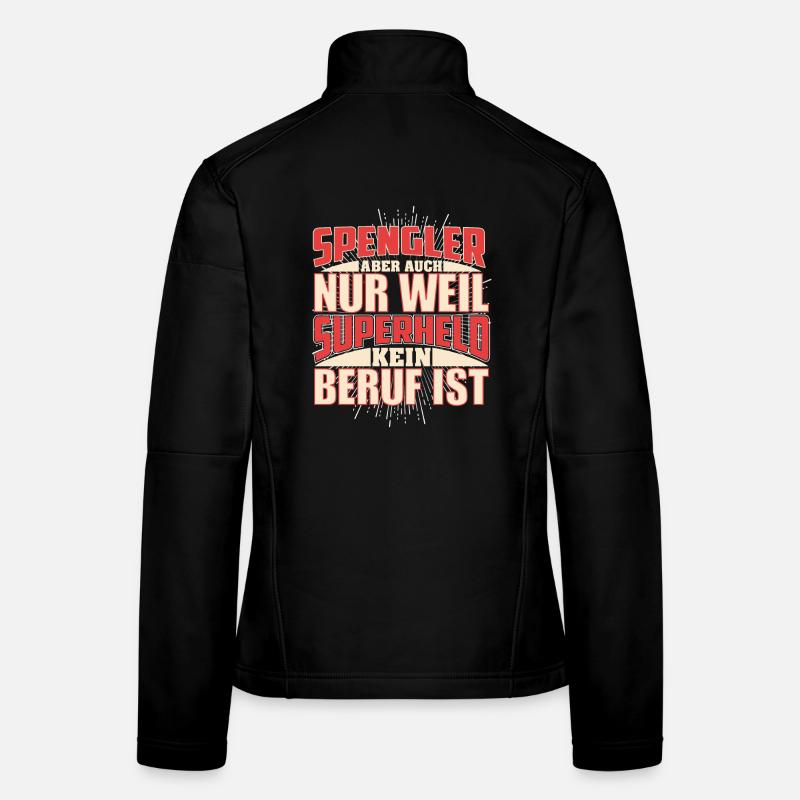 Spengler Superheld Frauen Softshelljacke