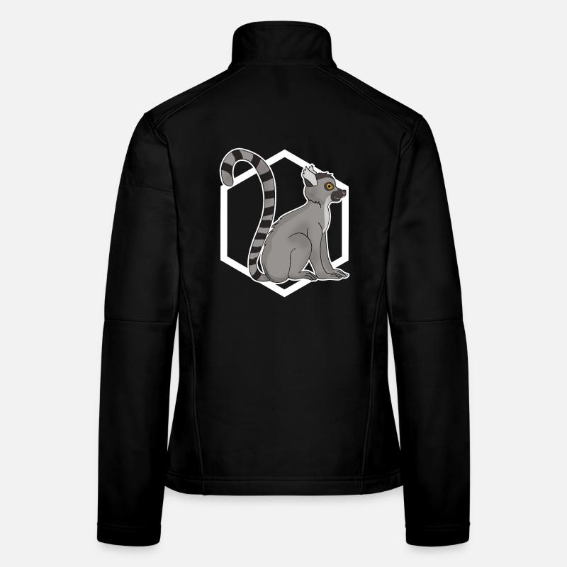 Lemur monkey Women's Softshell Jacket