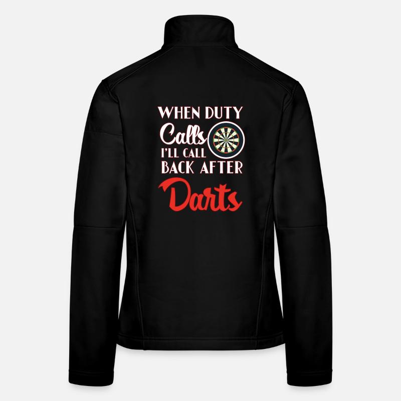 Darts Dart Frauen Softshelljacke