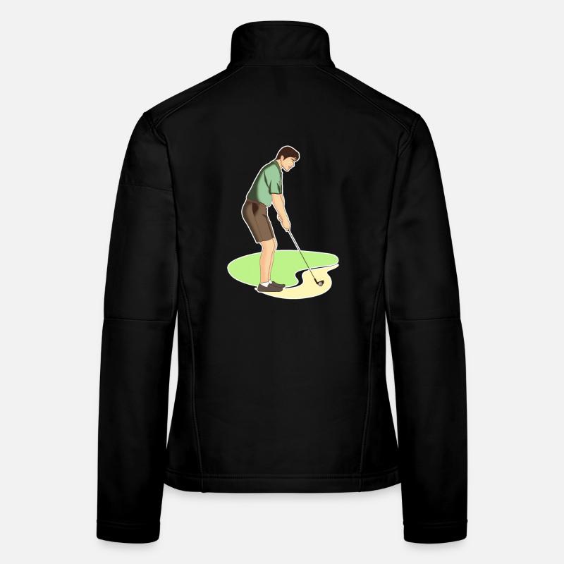Golf | Golf | Golfeur | Jouez au golf Veste en tissu softshell Femme