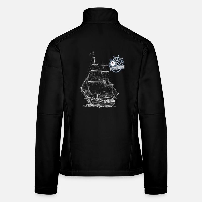 Darss Coast - Dein Statement für den Darß Veste en tissu softshell Femme