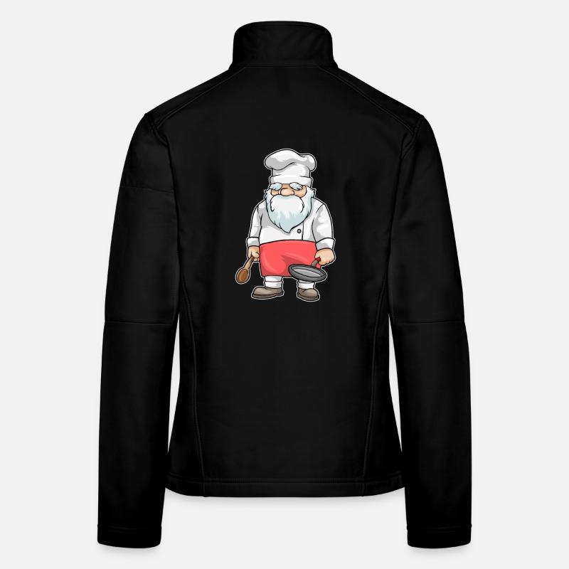 Koch Pfanne Kochen Frauen Softshelljacke