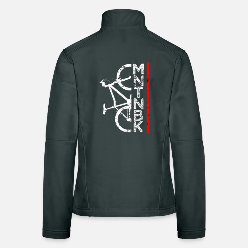 Bicycle mountain bike gift idea Women's Softshell Jacket