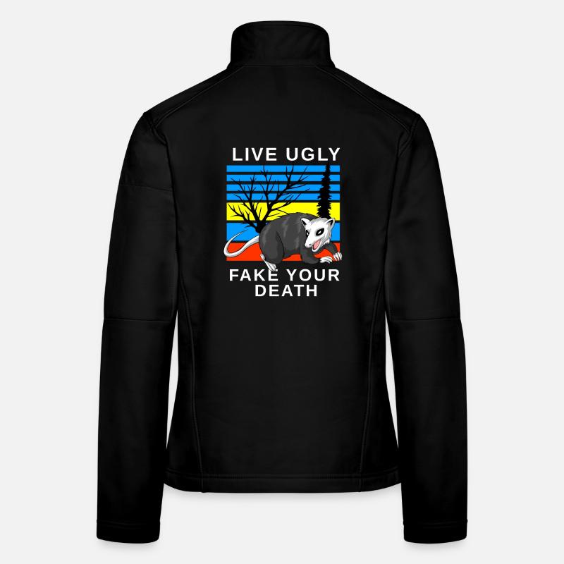 Opossum Frauen Softshelljacke