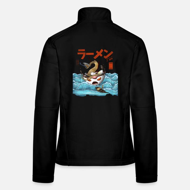ramen Women's Softshell Jacket