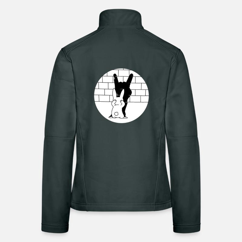 Evil Easter Easter Prison Rock Music Women's Softshell Jacket