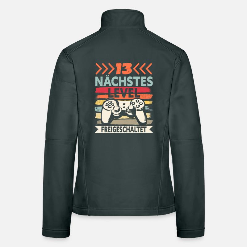13. Geburstag Geschenk Zocker Geschenk Frauen Softshelljacke