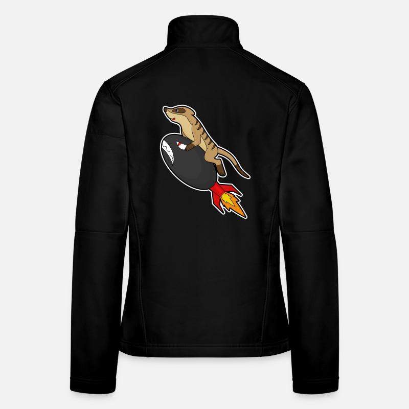 Erdmännchen Rakete Frauen Softshelljacke