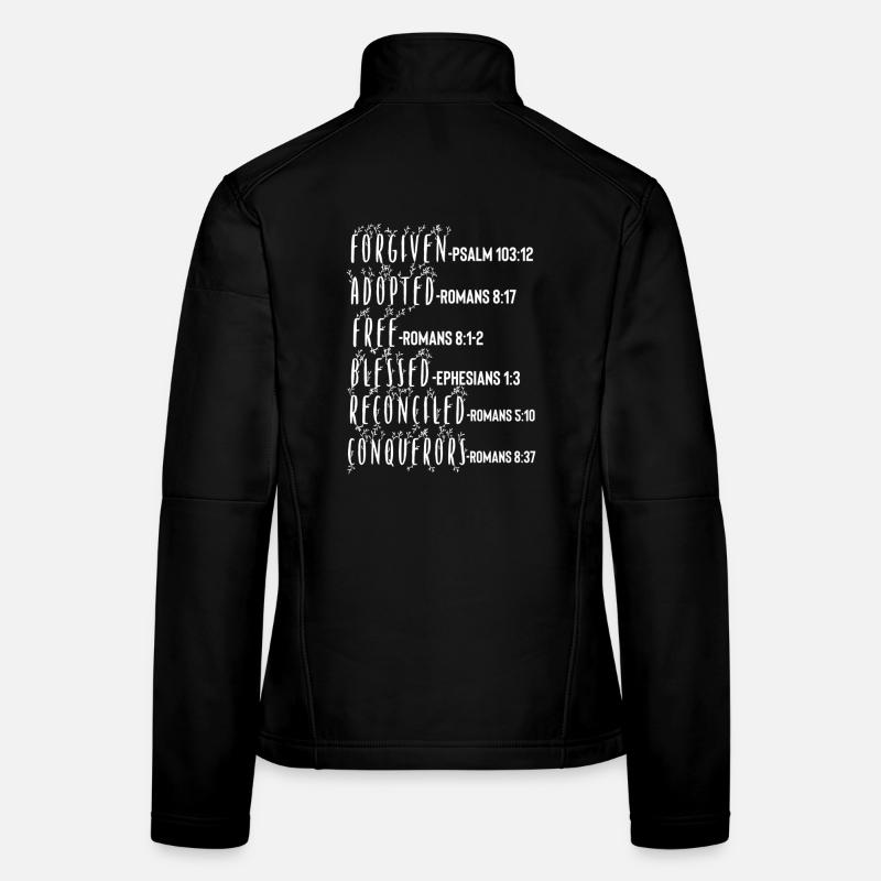 Heiliger Geist Bibelvers Frauen Softshelljacke