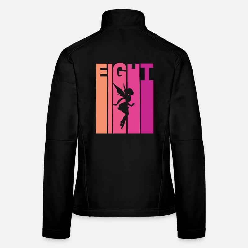 8. Geburtstag Mädchen Fee Frauen Softshelljacke