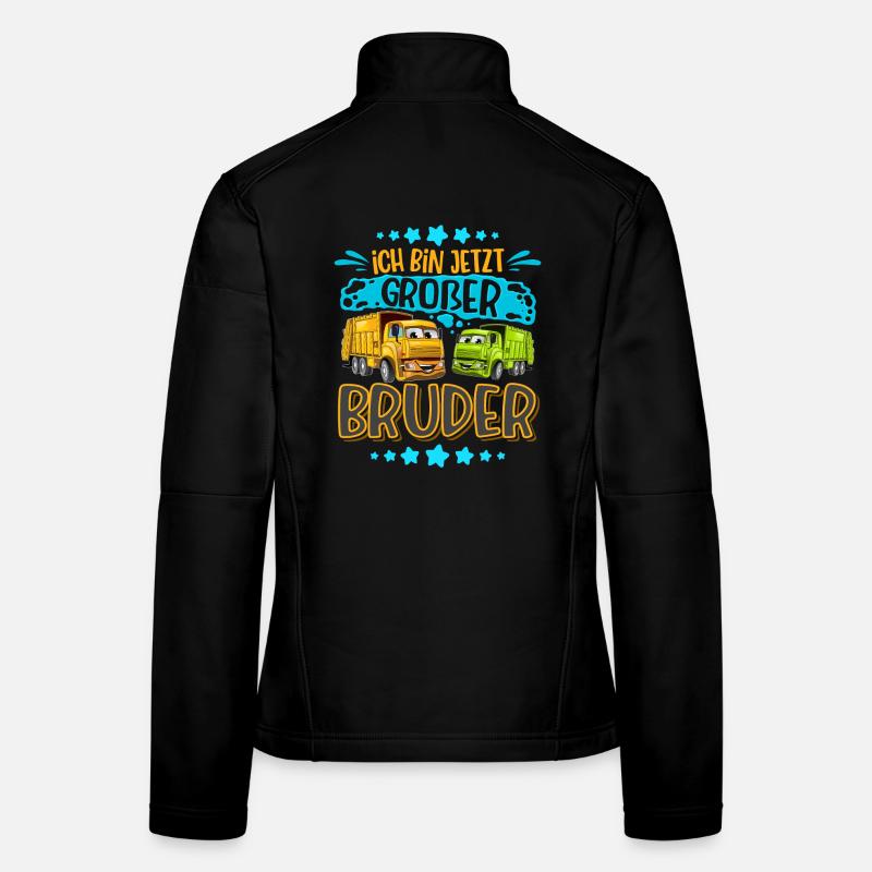 Müllauto Großer Bruder Frauen Softshelljacke