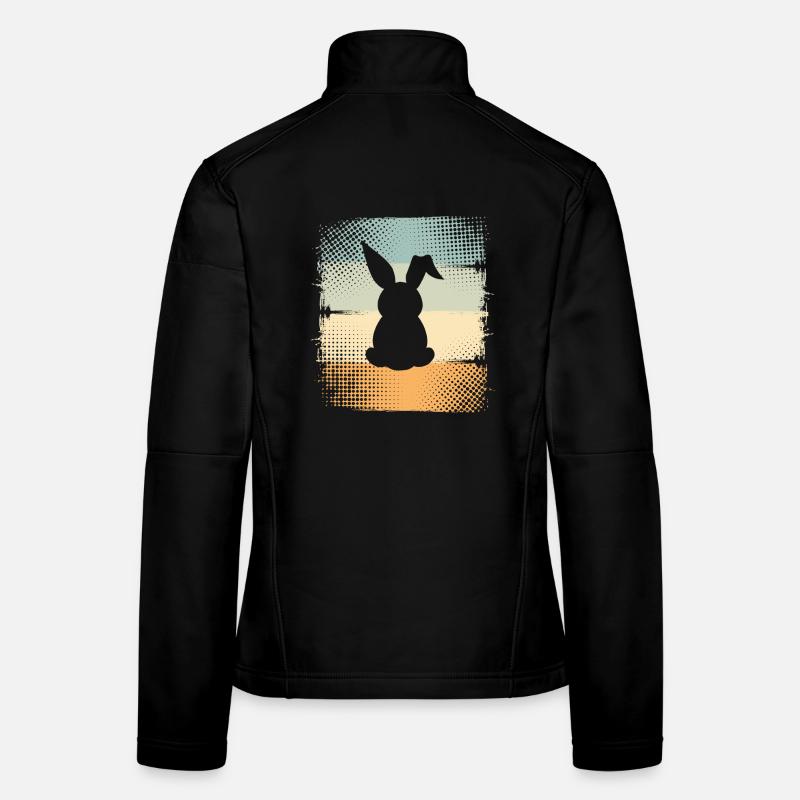 Lapin Veste en tissu softshell Femme