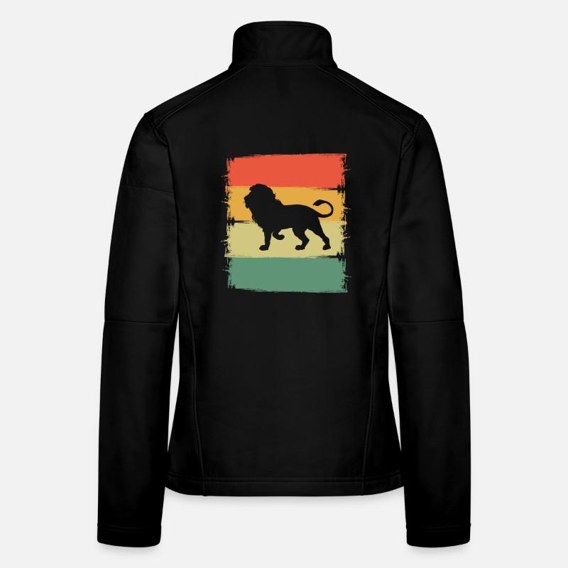 Löwe Frauen Softshelljacke