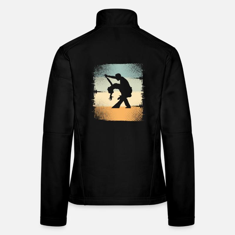 Couple de danse Veste en tissu softshell Femme