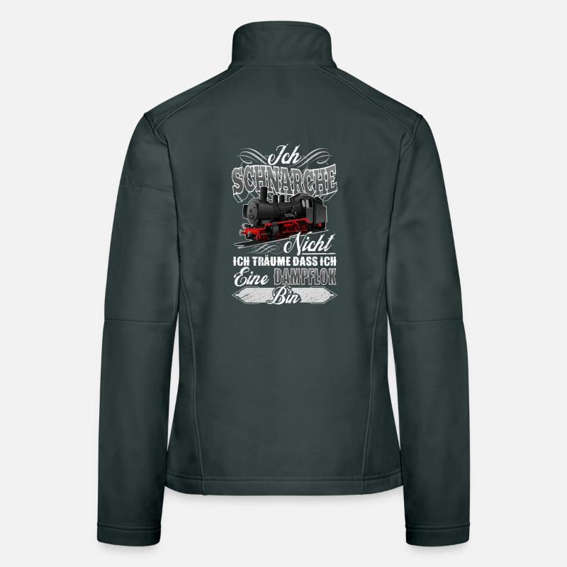 Dampflok Schnarchen Frauen Softshelljacke