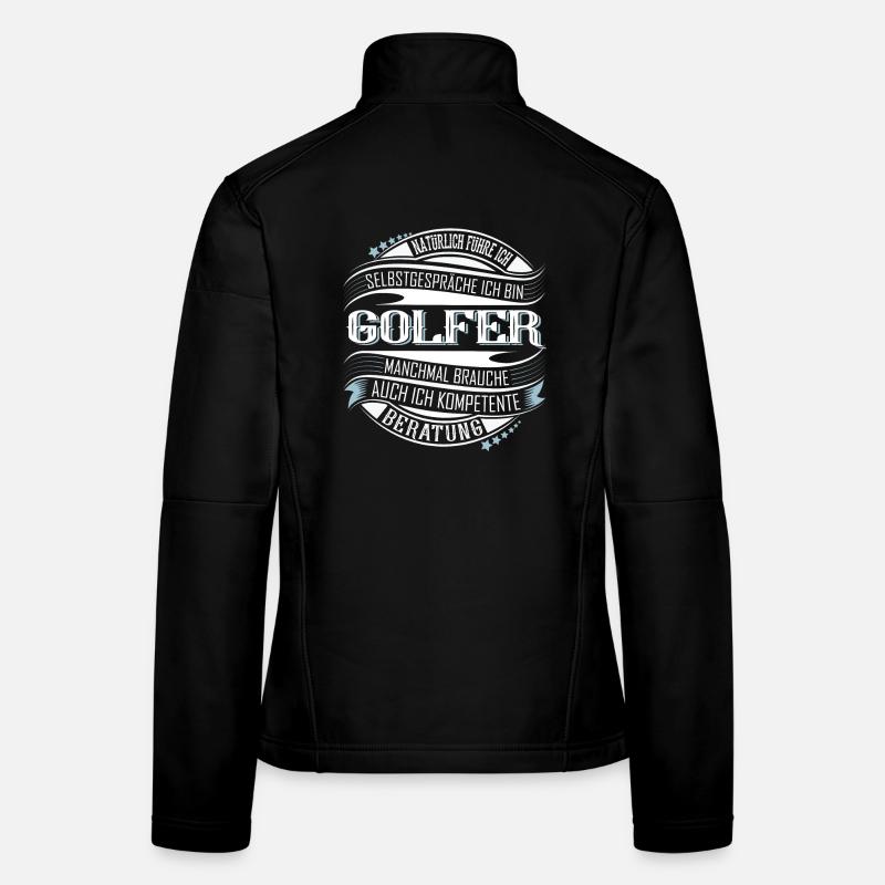 Golfer Golf Frauen Softshelljacke