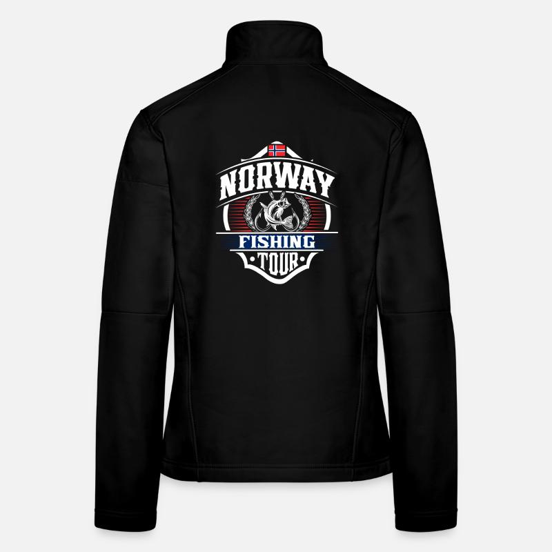 Norvège Pêcheur pêcheur Veste en tissu softshell Femme