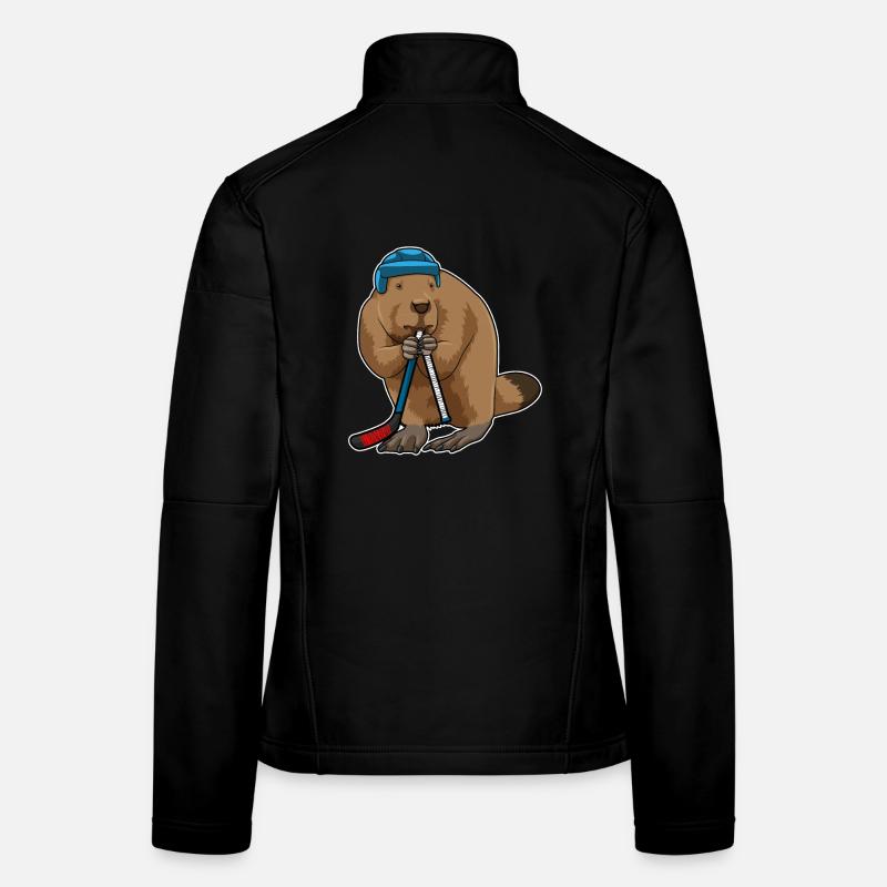 Bâton de hockey sur glace Beaver Veste en tissu softshell Femme