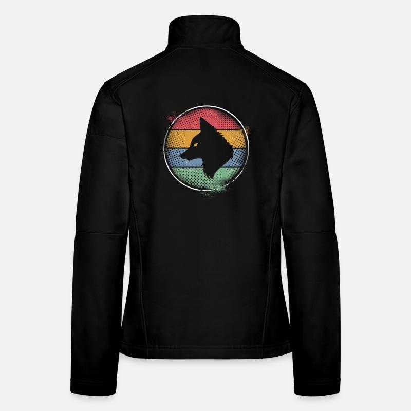 Renard Veste en tissu softshell Femme
