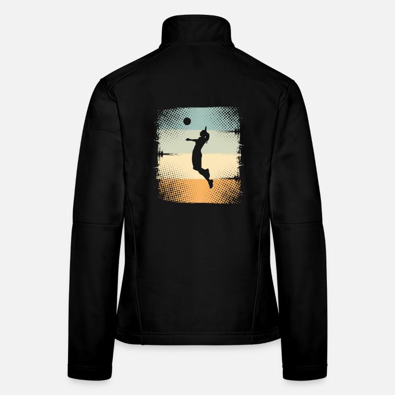 Volleyball Women's Softshell Jacket