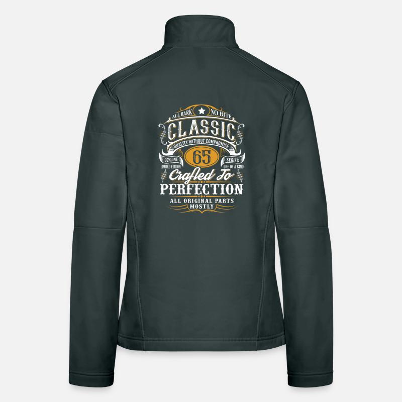 65th birthday Women's Softshell Jacket