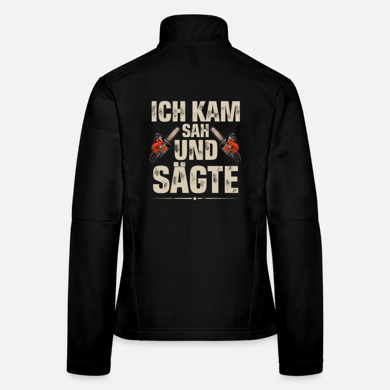 Holzfäller Frauen Softshelljacke