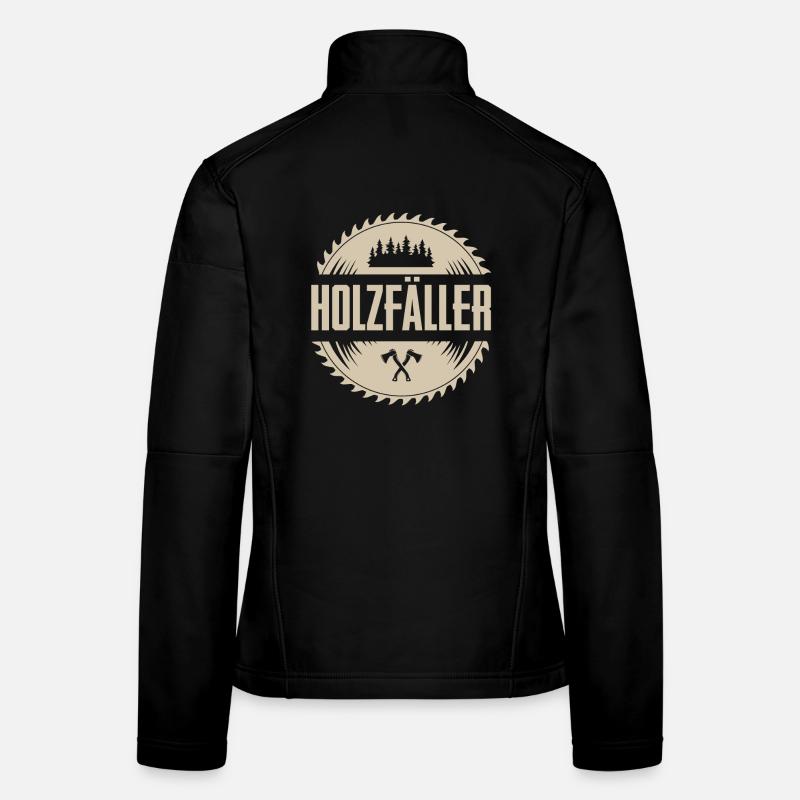 Holzfäller Frauen Softshelljacke