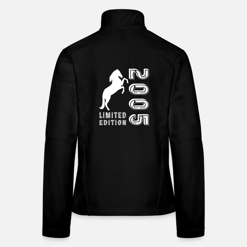Limited Edition Pferd 2005 Frauen Softshelljacke