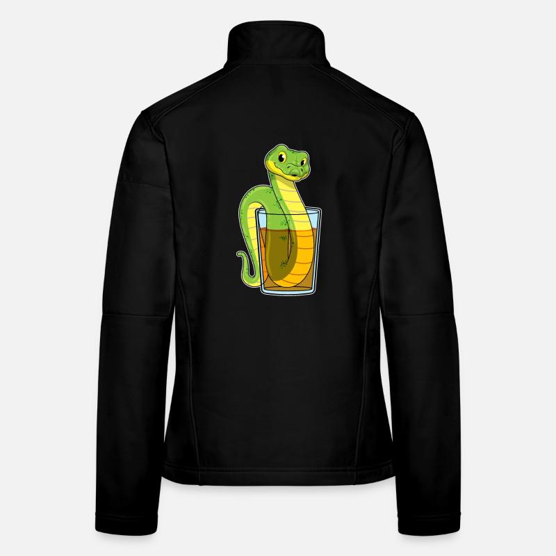 Schlange Saft Frauen Softshelljacke