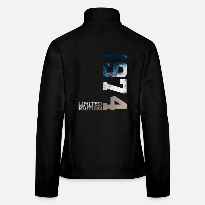 52. GEBURTSTAG LIMITED EDITION 1974 - Frauen Softshelljacke - Schwarz