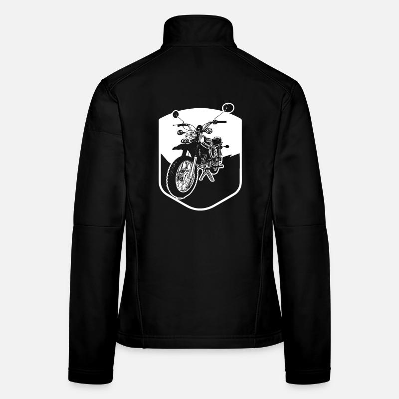 Enduro - Frauen Softshelljacke - Schwarz