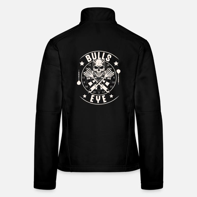 Dart Darten Darts Frauen Softshelljacke