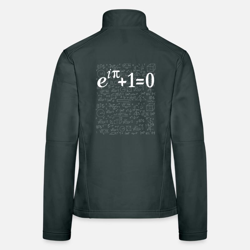 Eulers Identity The Most Beautiful Math Equation Women's Softshell Jacket