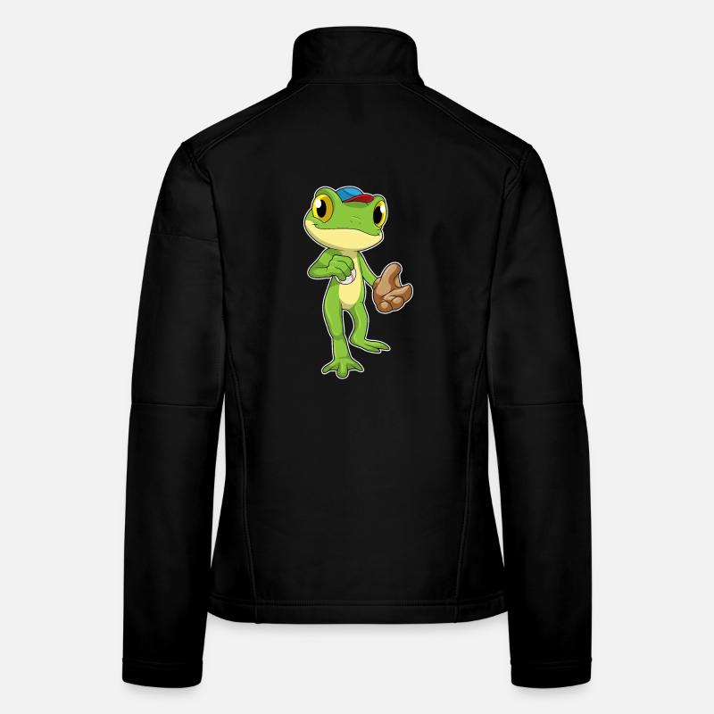 Frog Baseball Gant de baseball Veste en tissu softshell Femme