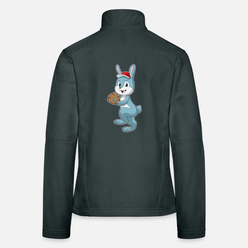 Gant de baseball Bunny Veste en tissu softshell Femme