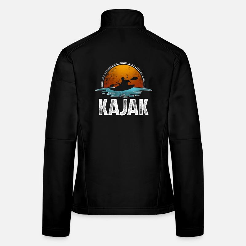 Kajak Kajakfahren Frauen Softshelljacke