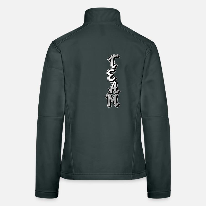 Équipe Veste en tissu softshell Femme