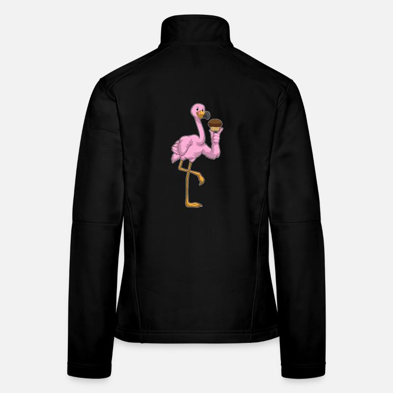 Flamingo Muffin Women's Softshell Jacket
