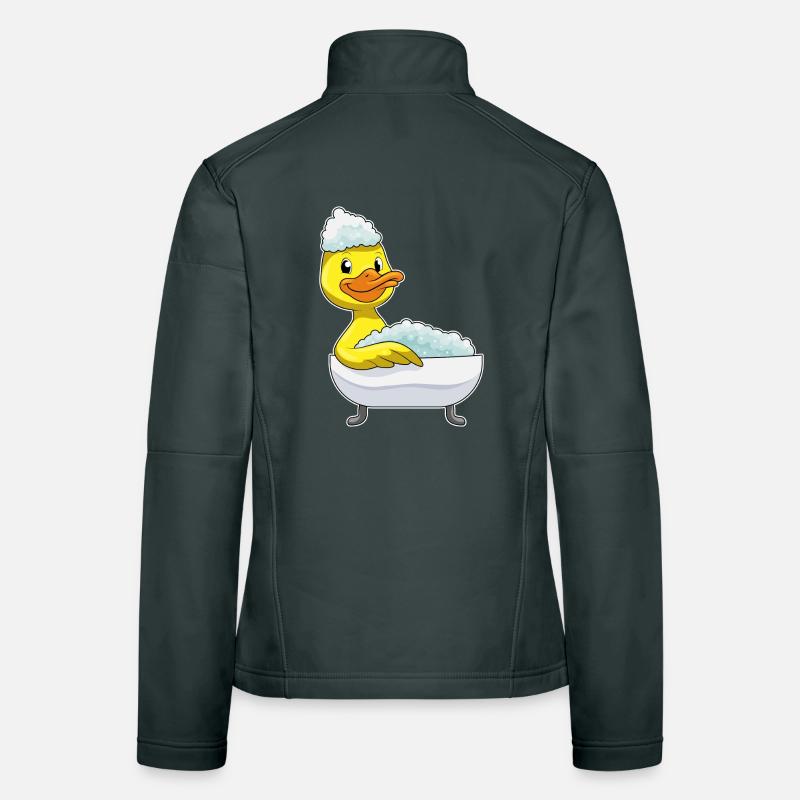 Baignoire de bain pour canards Veste en tissu softshell Femme