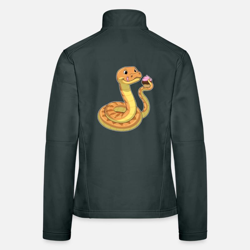 Snake Muffin Women's Softshell Jacket