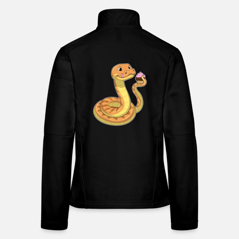 Muffin serpent Veste en tissu softshell Femme