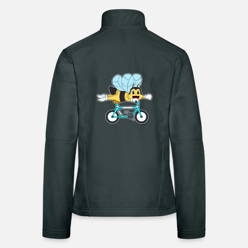 Vélo Bee Veste en tissu softshell Femme