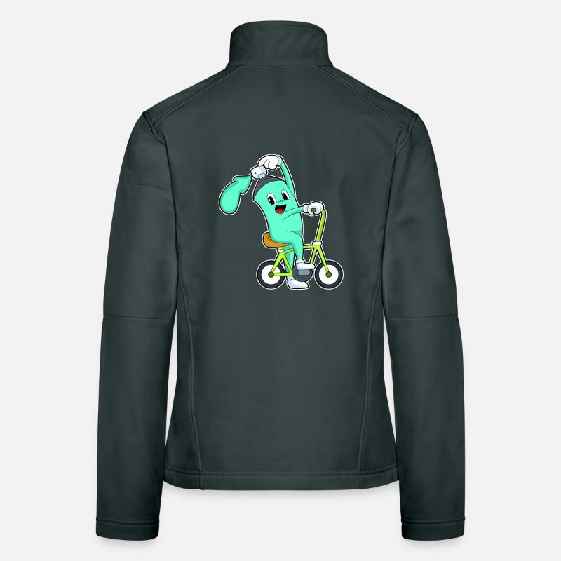 Spray Can Bicycle Women's Softshell Jacket
