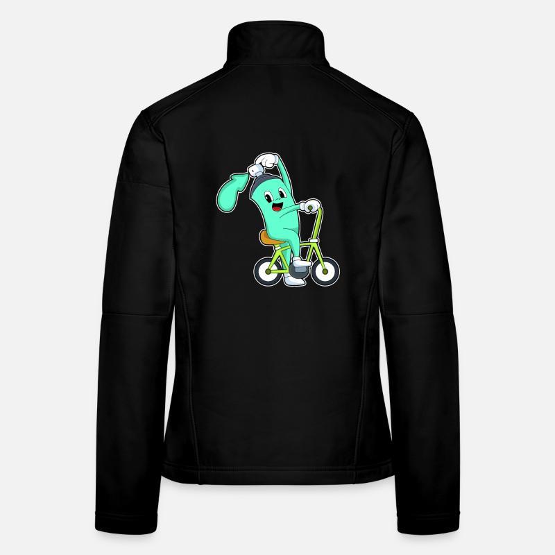 Spray Can Bicycle Women's Softshell Jacket