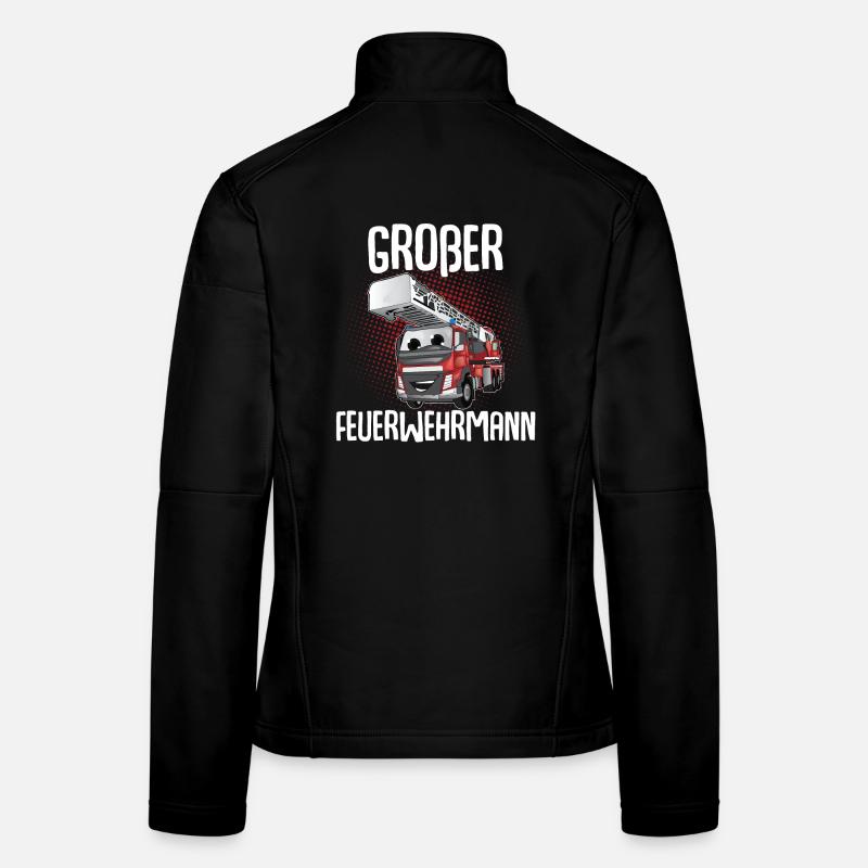 Großer Bruder Großer Feuerwehrmann Frauen Softshelljacke